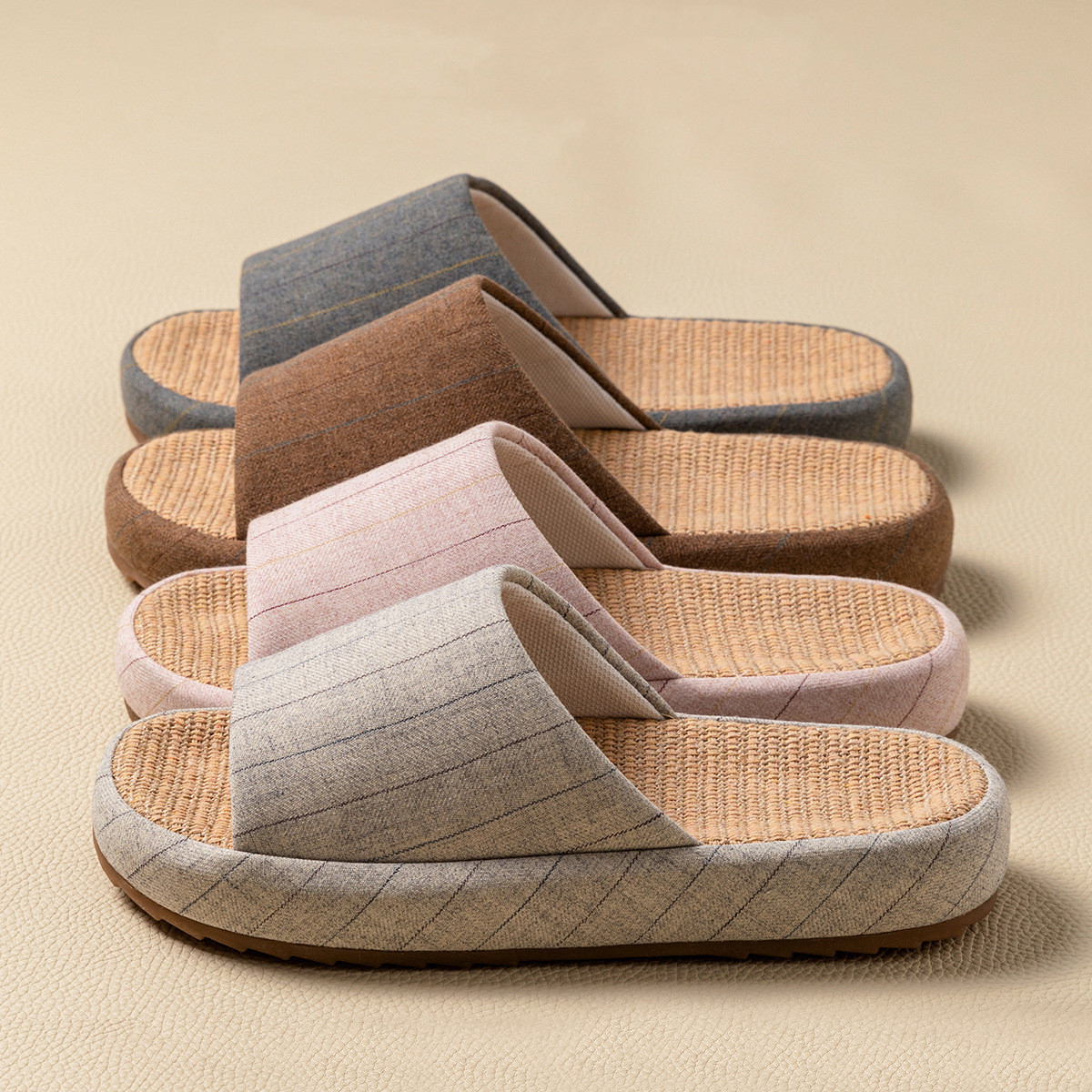 Men Shoes On Sale - Summer Women Home Slippers Linen Summer