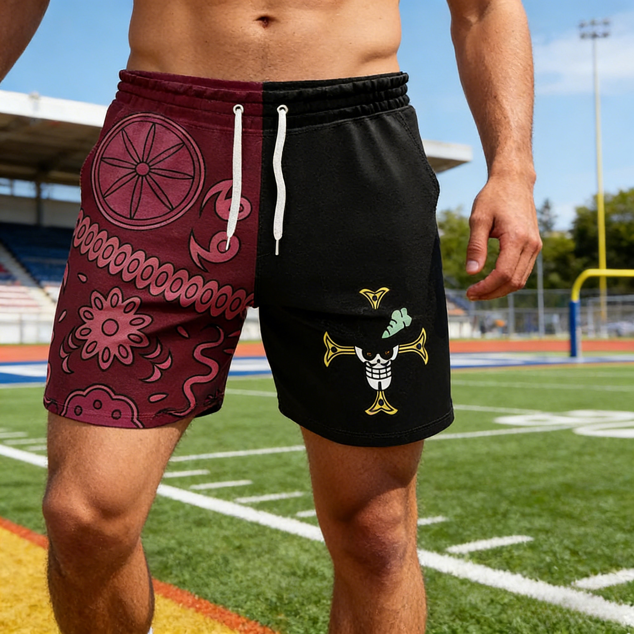 Men'S Shoes For Suits - 2026 Bandai Dracule Mihawk Shorts Men