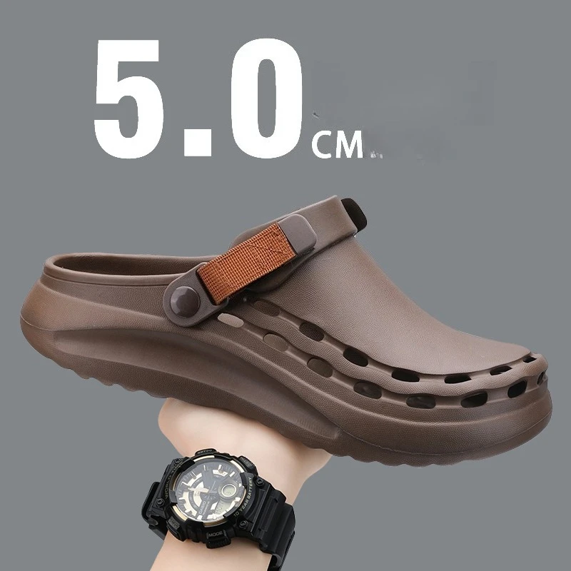 Men'S Shoes Daily Use - Quick-Dry EVA Solid Color Mens Sandals