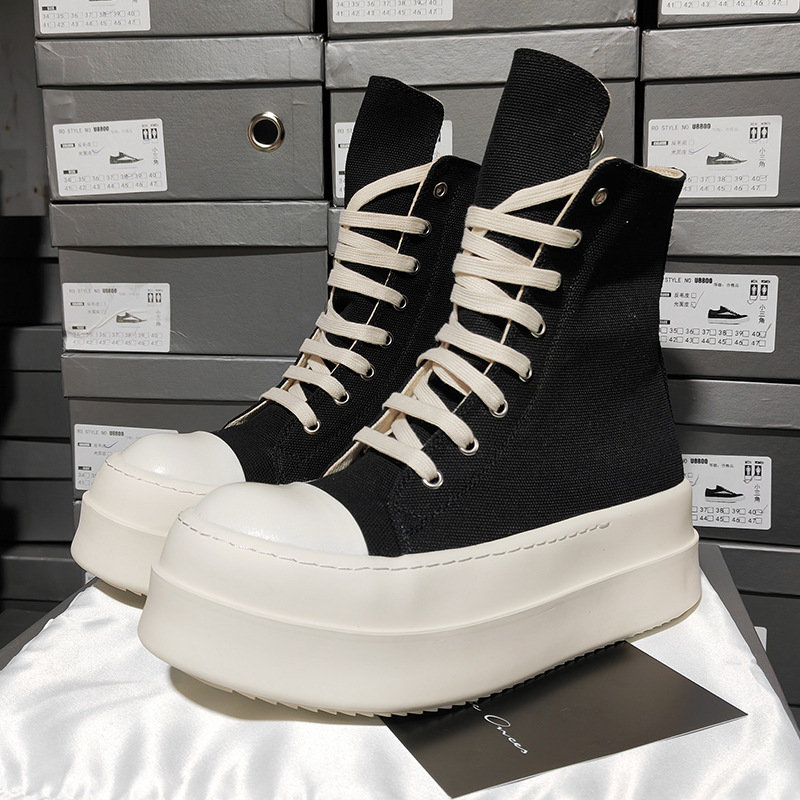Men'S Shoes Height Increase - Black Men's and Women's Thick Soled