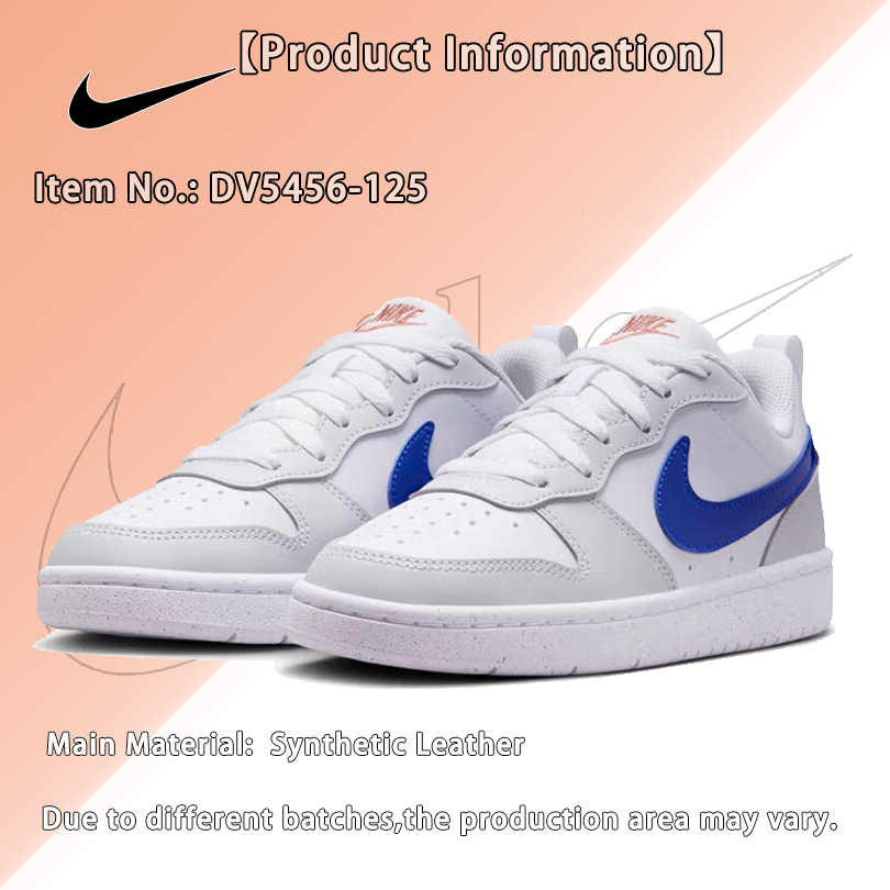 Men Shoes Size Nike - Nike Court Borough Unisex Low Top