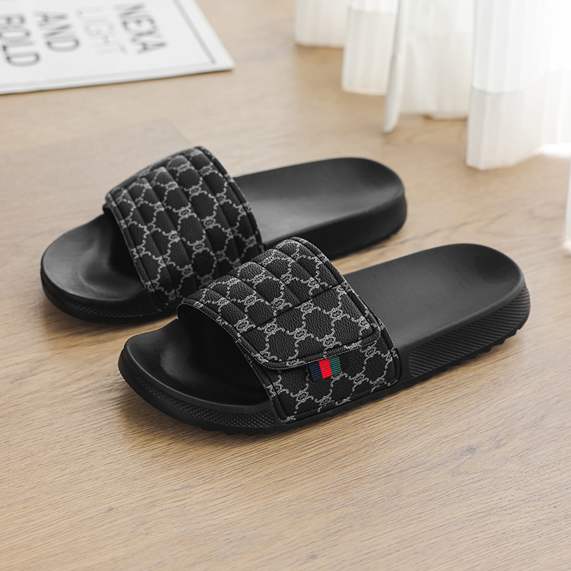 Men'S Shoes Hugo Boss - Men's Printed Skateboard Sandals Casual Non-Slip