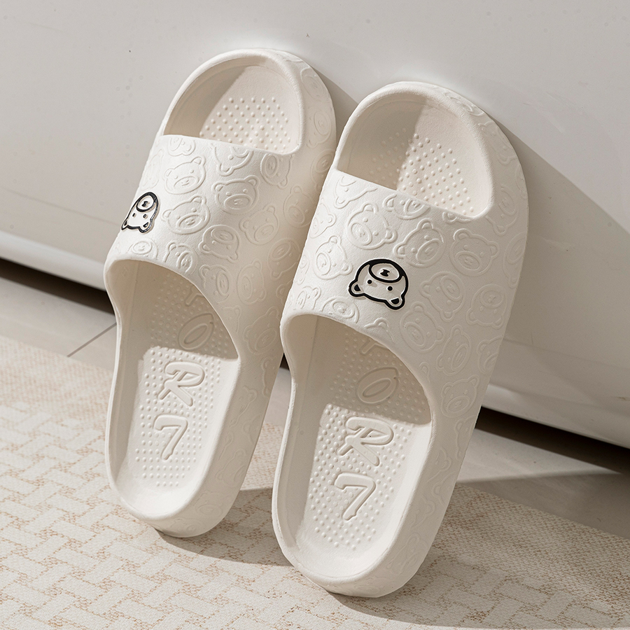 Printting Cute Bear Women Slip - Men Shoes On Sale recensie en prijs