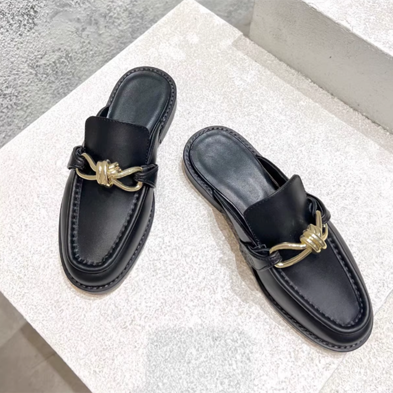 Metal Buckle Half Slippers For - Men'S Shoes Hugo Boss recensie en prijs