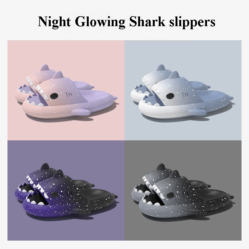 Cute Cartoon Shark Slippers Fo - Men Shoes On recensie en prijs