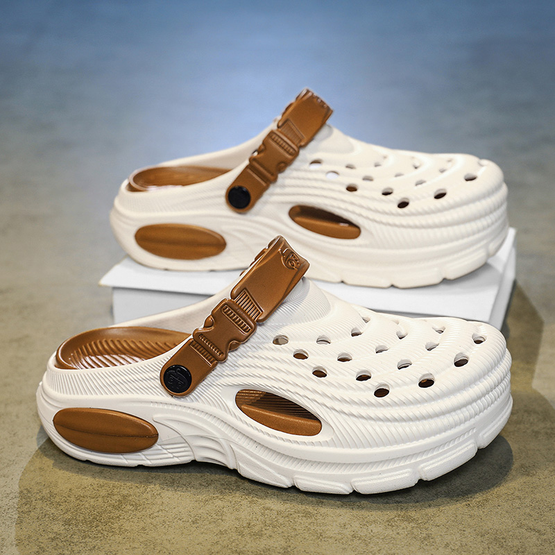 Men's 5cm Thick Sole Clogs Sli - Men'S Shoes Daily Use recensie en prijs
