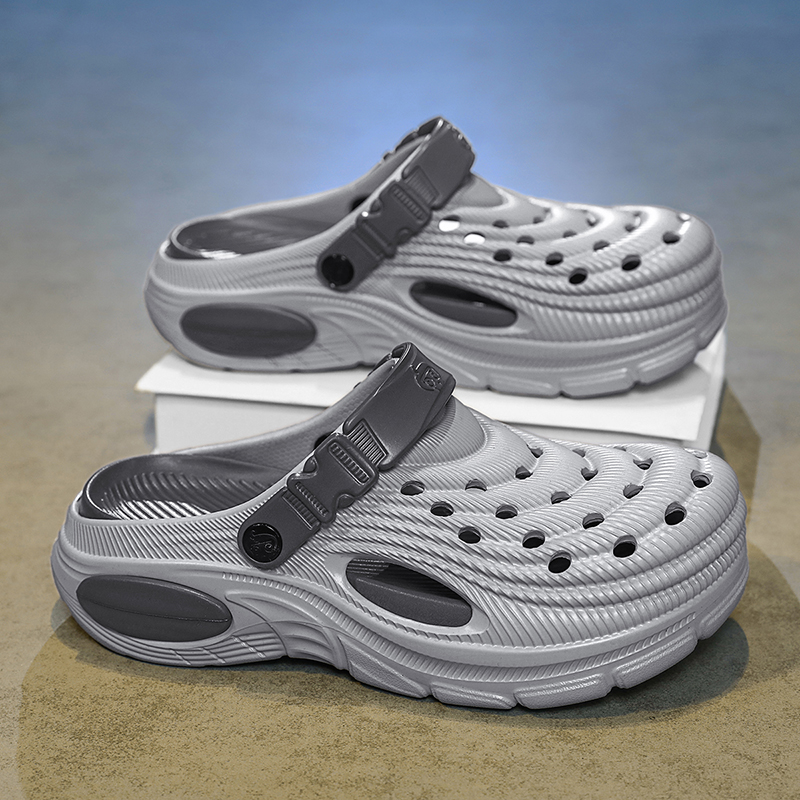 Men's 5cm Thick Sole Clogs Sli - Men'S Shoes Daily Use recensie en prijs