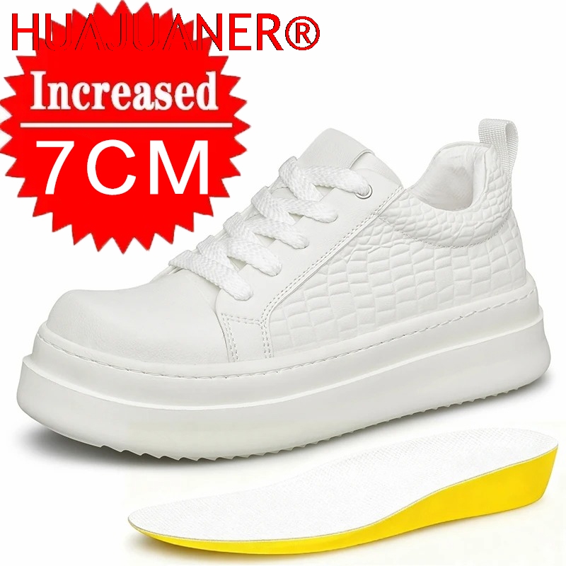 Men's Leather Elevator Shoes 7 - Men'S Shoes Height Increase recensie en prijs