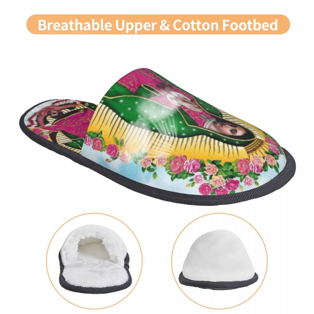 Our Lady Of Guadalupe Mexican  - Men Shoes On recensie en prijs