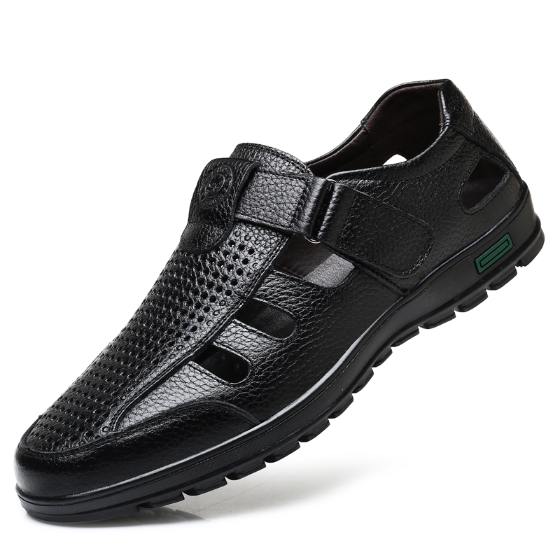 Men's Genuine Leather Sandals  - Men Shoes Eu To Us Size recensie en prijs