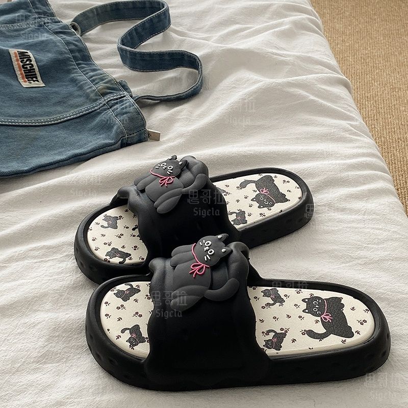 Printting Cute Bear Women Slip - Men Shoes On Sale recensie en prijs