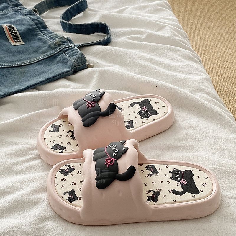 Printting Cute Bear Women Slip - Men Shoes On Sale recensie en prijs