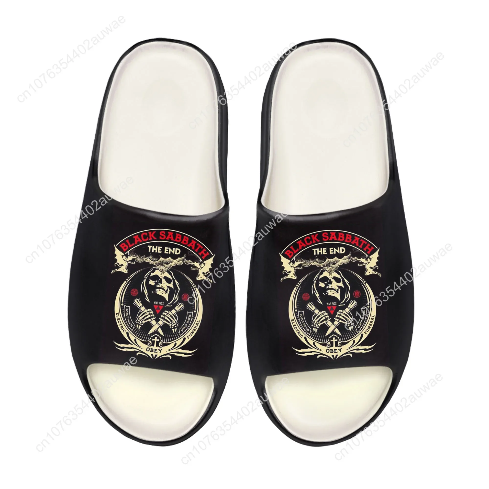 Black Heavy Metal Band Sabbath - Men Shoes On recensie en prijs