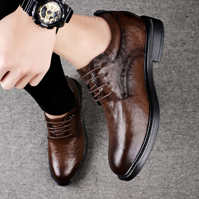 Leather Casual Elevator Shoes  - Men'S Shoes Height Increase recensie en prijs